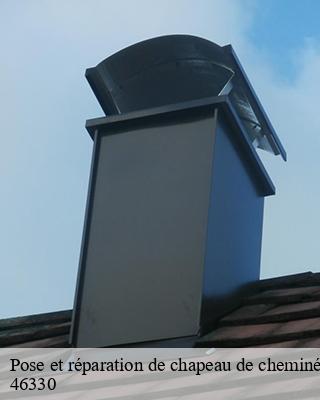 Pose et réparation de chapeau de cheminée  sauliac-sur-cele-46330 Expert ramonage 46